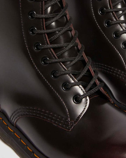 Dr Martens Arcadia Leather Boots - Cherry Red Arcadia