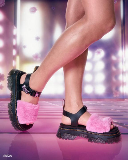 Dr Martens Mattison Bratz - Bratz Pink+Black
