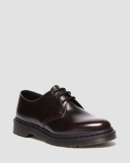 Dr Martens Arcadia Leather Shoes - Cherry Red Arcadia