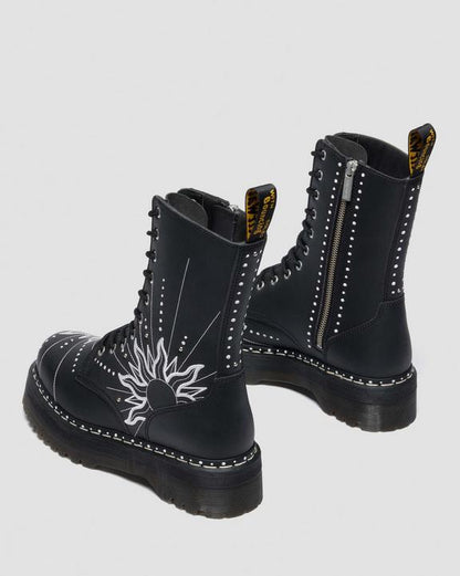Dr Martens Jadon Hi Solar Flare - Black
