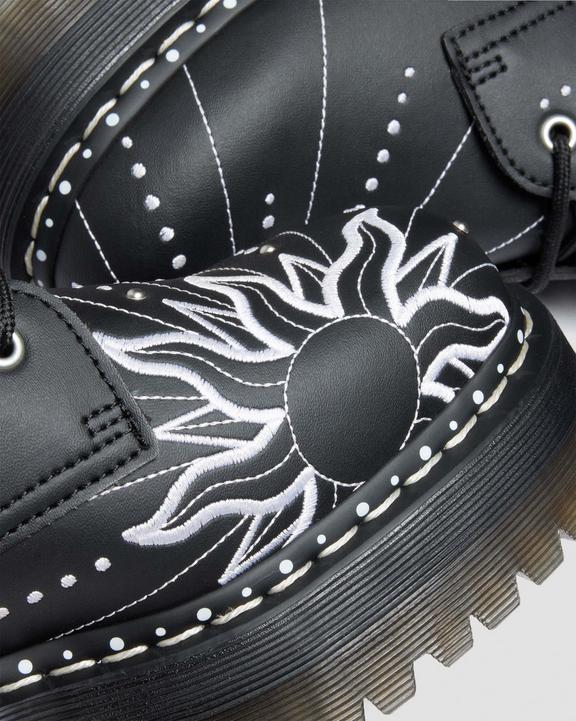 Dr Martens Jadon Hi Solar Flare - Black