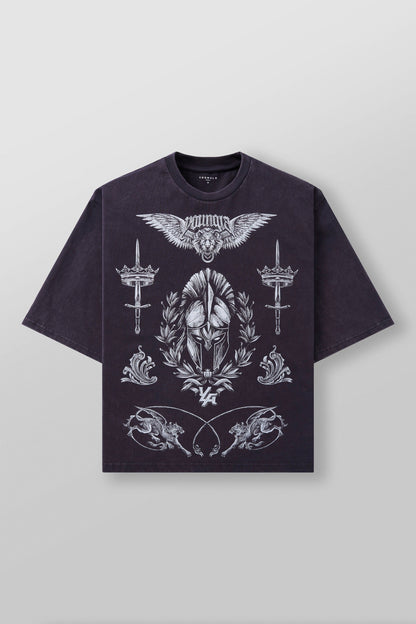 YoungLA 4184 - Royal Knight Tees Purple Wash