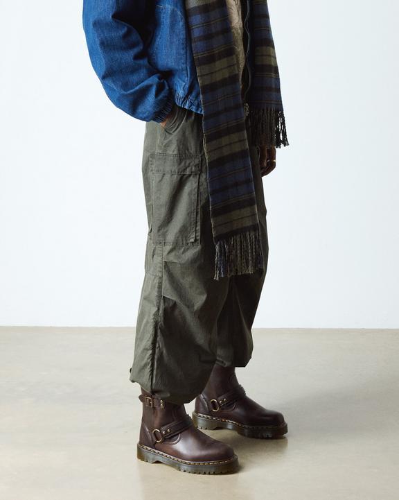 Dr Martens Anistone Harness - Dark Brown