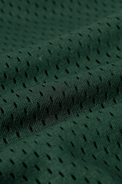 YoungLA 4187 - Varsity Football Cropped Jersey Green