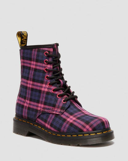Dr Martens 1460 Tartan - Pink Multi