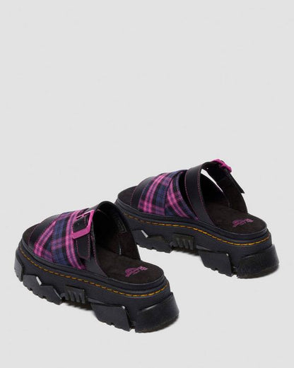 Dr Martens Mattison - Black+Pink Multi