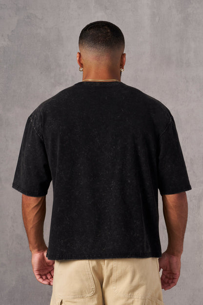 YoungLA 4197 - Nevermore Tees Black Wash