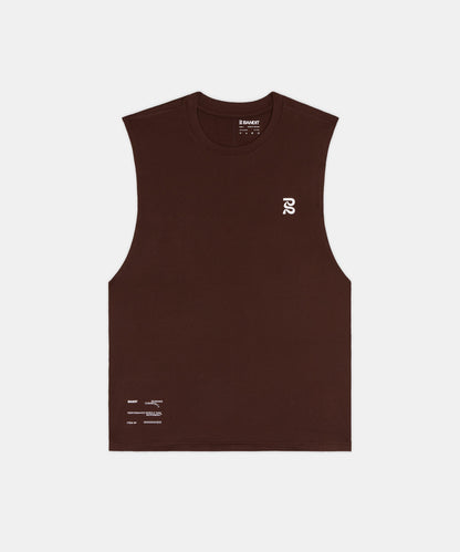 Bandit Mens Micromesh Run Tank Cacao