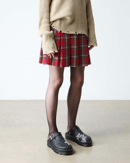 Dr Martens Zebzag Mule Solar Flare - Black