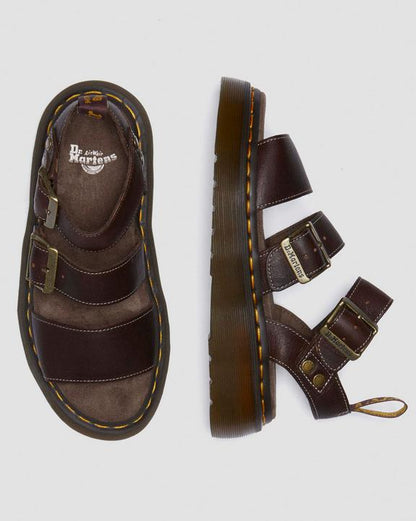Dr Martens Gryphon Quad - Dark Brown