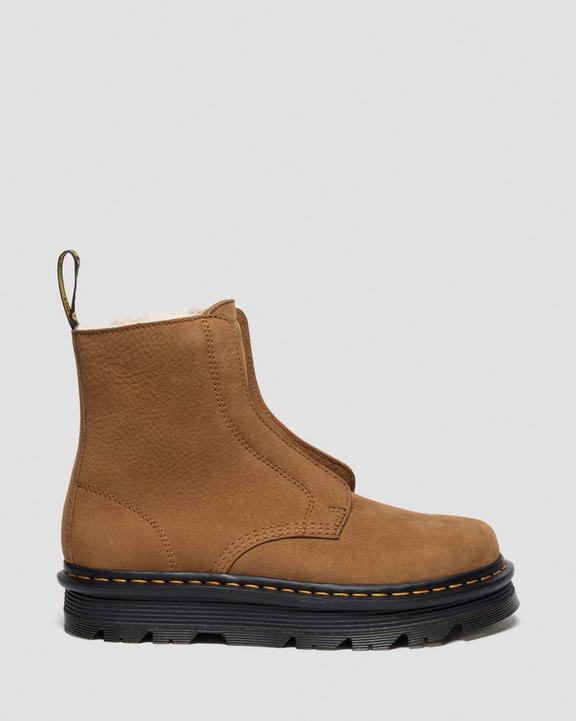 Dr Martens Zebzag Laceless - Desert Brown