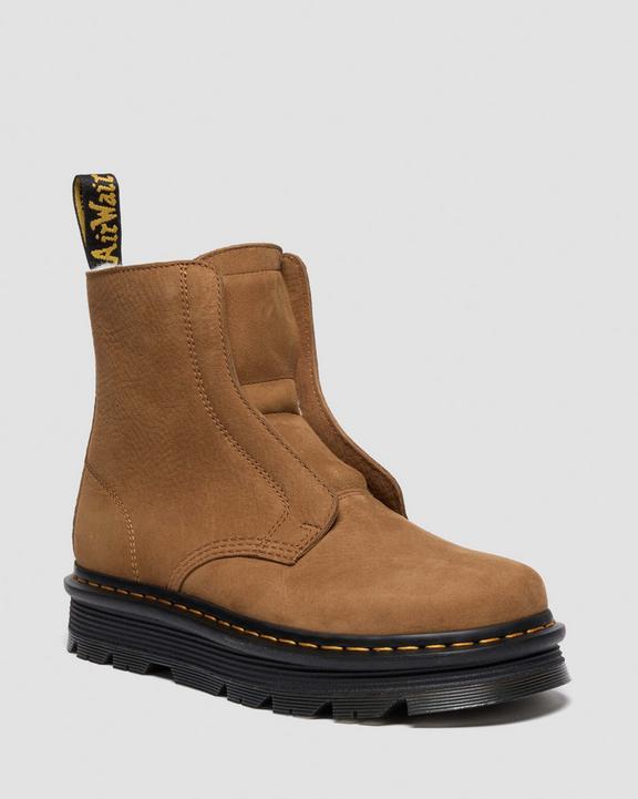 Dr Martens Zebzag Laceless - Desert Brown
