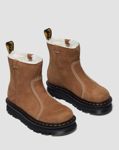 Dr Martens Zebzag Rigger - Desert Brown