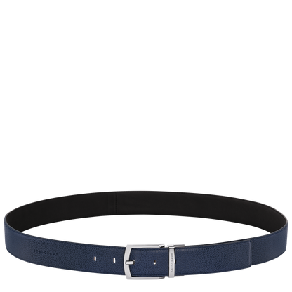 Longchamp Le Foulonné Men's belt Navy/Black