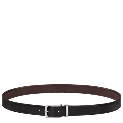 Longchamp Delta Box Men's belt Black/Mocha