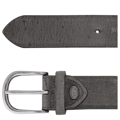 Longchamp Men's belt Graphite