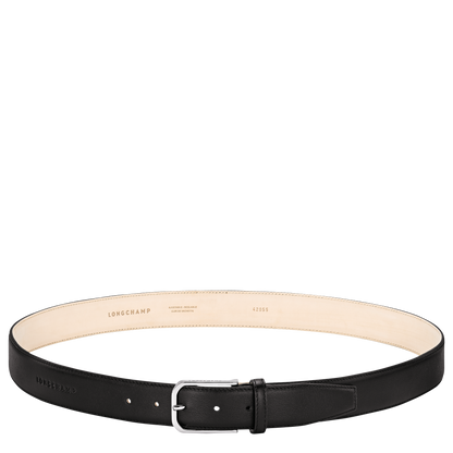 Longchamp Longchamp Business Men's belt Black