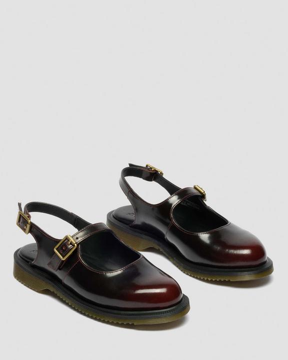 Dr Martens Madaline - Cherry Red Arcadia