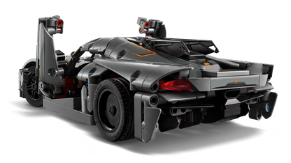 Lego Koenigsegg Jesko Absolut Grey Hypercar