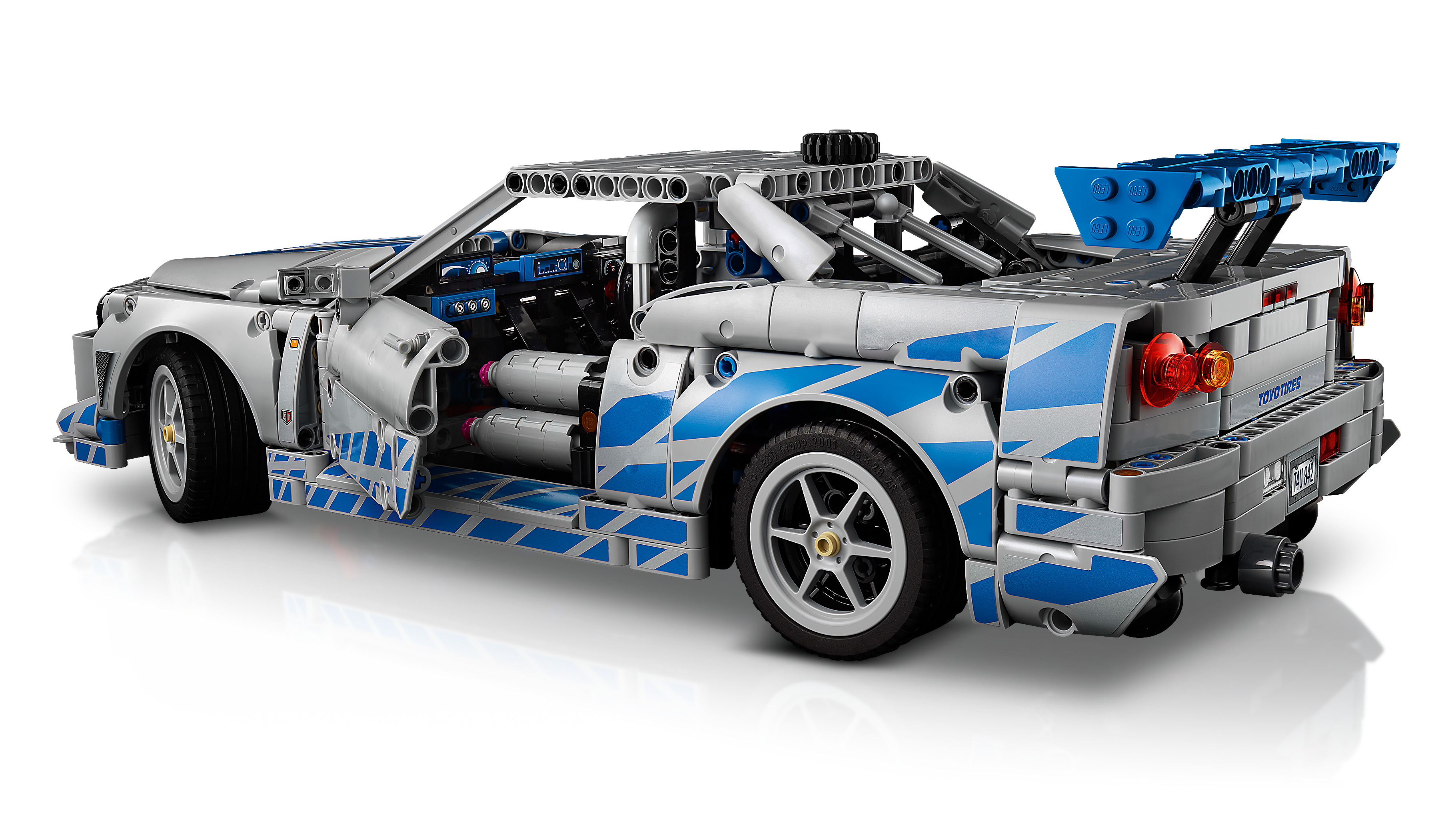 Lego 2 Fast 2 Furious Nissan Skyline GTR R34 Car