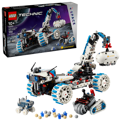 Lego Lunar Outpost Moon Rover Space Vehicle