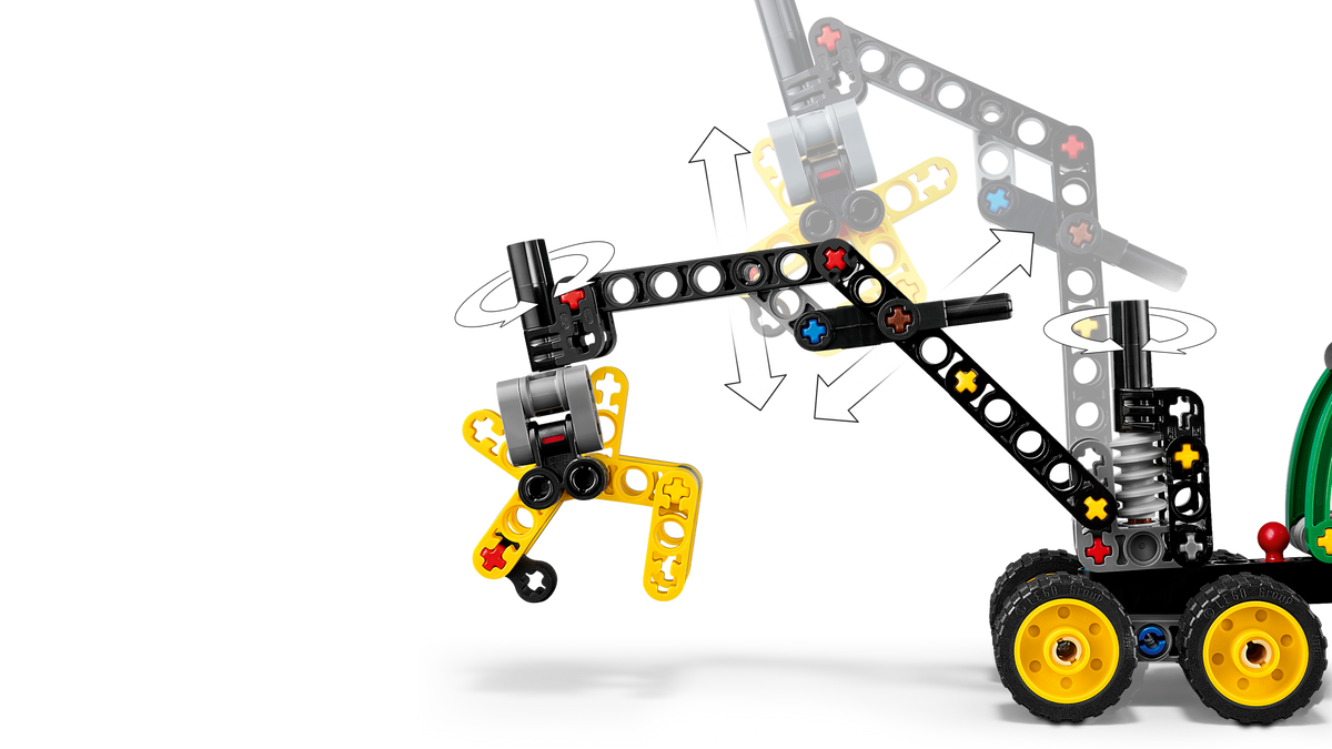 Lego John Deere 1470H Wheeled Harvester
