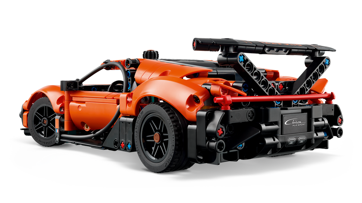 LEGO Technic Bugatti Chiron Pur Sport Hypercar, packaging