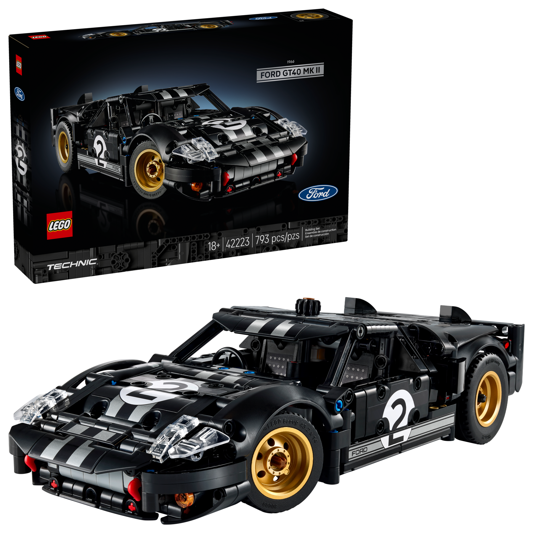 Lego 1966 Ford GT40 MKII Race Car