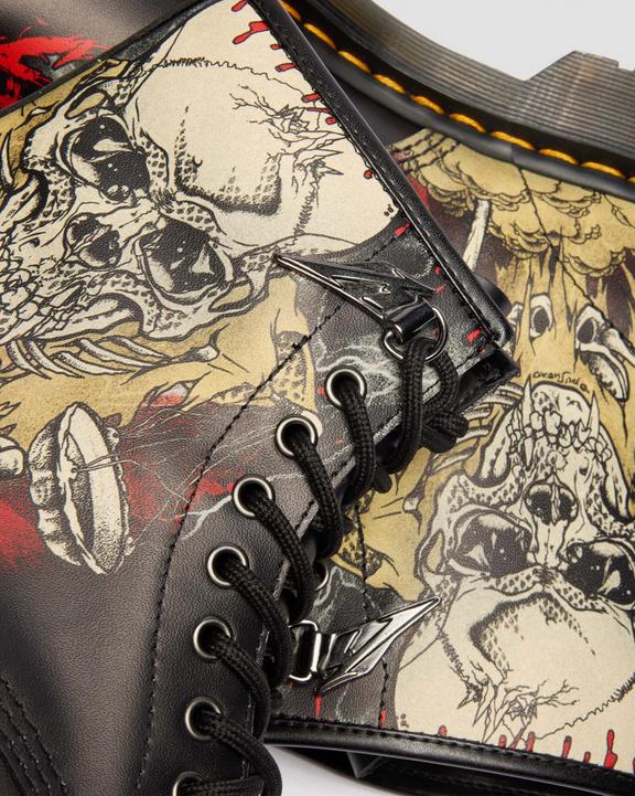 Dr Martens 1460 Metallica - White & Multi