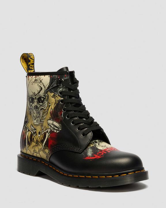 Dr Martens 1460 Metallica - White & Multi