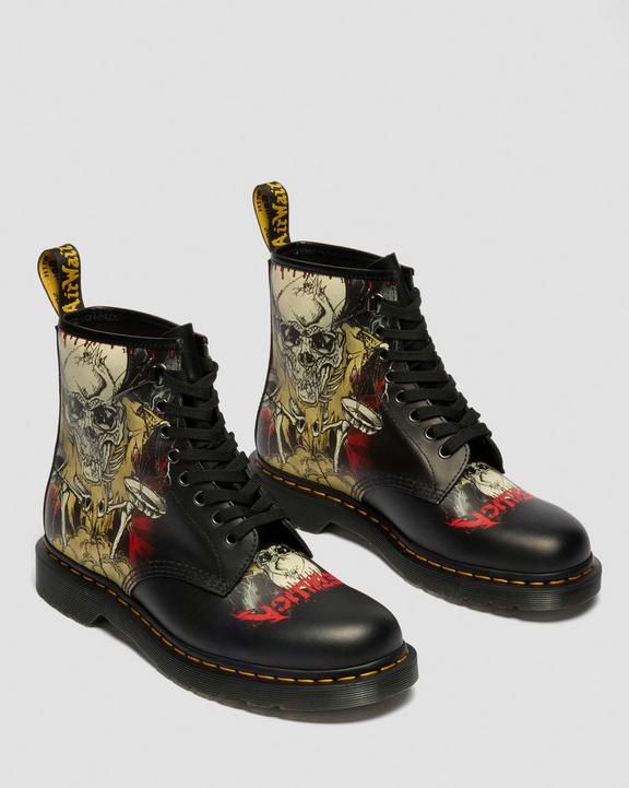 Dr Martens 1460 Metallica - White & Multi