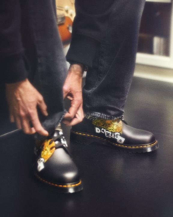Dr Martens 1461 Metallica - White+Multi