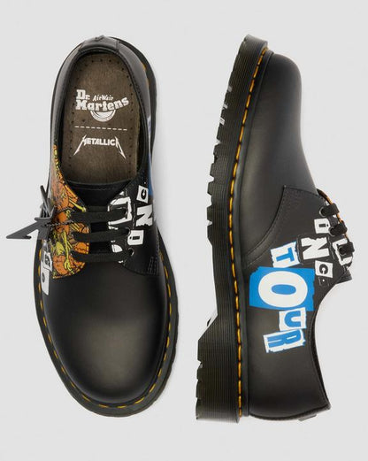 Dr Martens 1461 Metallica - White+Multi