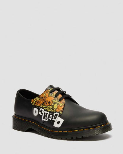 Dr Martens 1461 Metallica - White+Multi