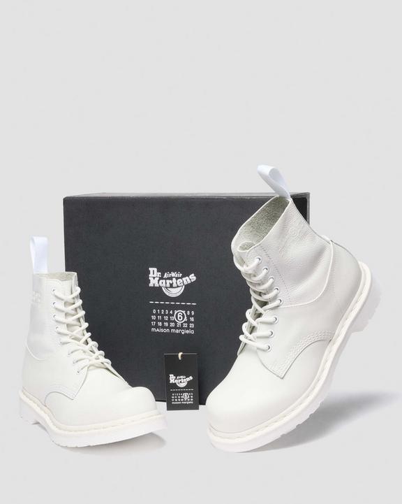 Dr. Martens 1460 Twist Mm6 White+Optical White - Womens