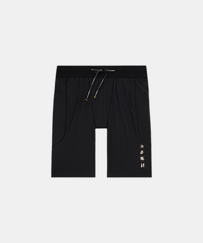 Bandit Mens Solite 5 Pocket Half Tights Black