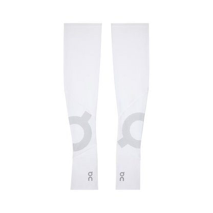 On Solar Arm Sleeves White
