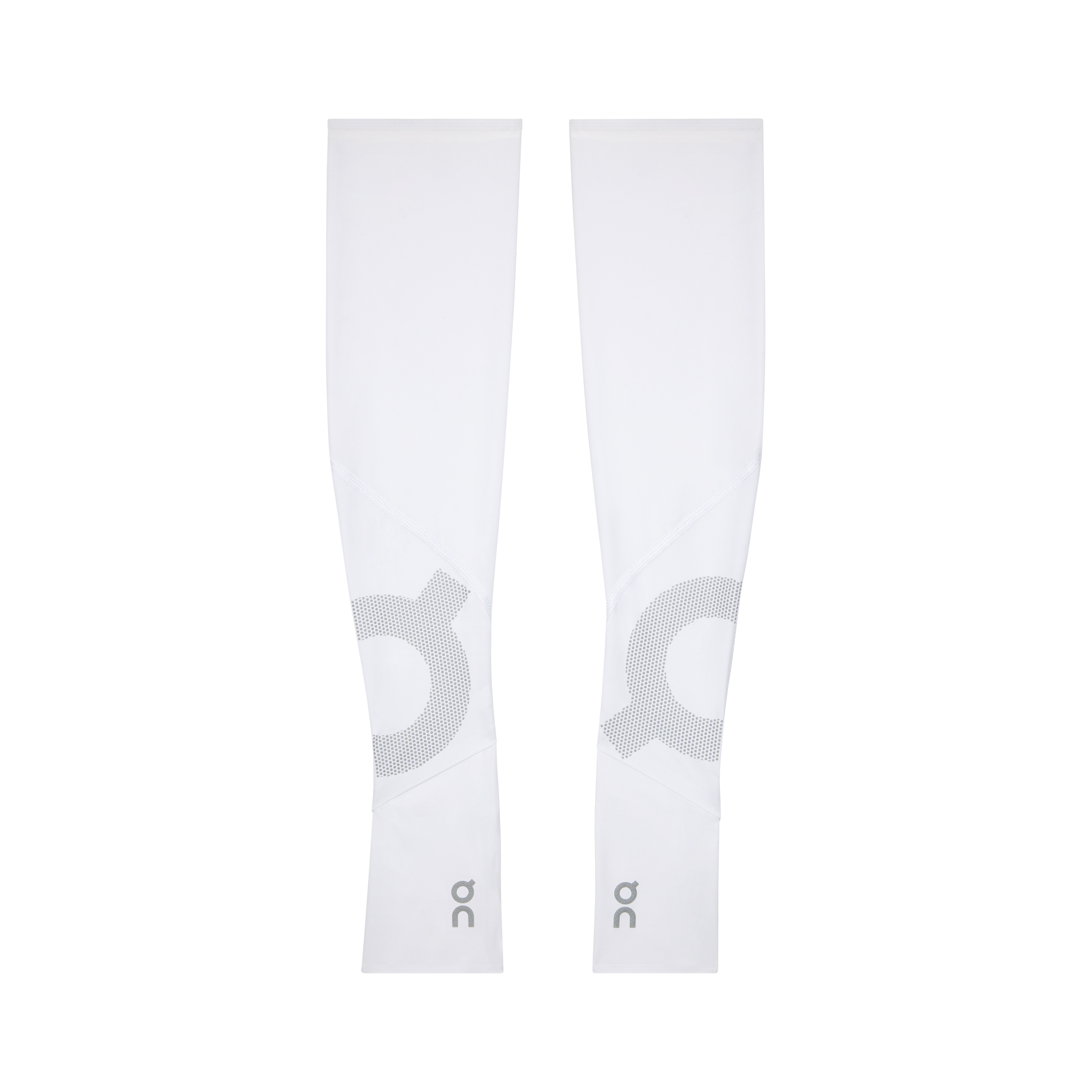 On Solar Arm Sleeves White