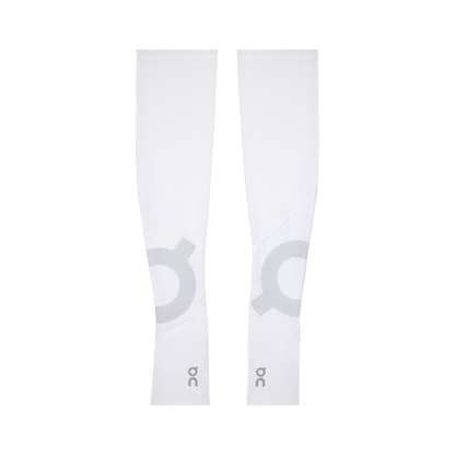 On Solar Arm Sleeves White