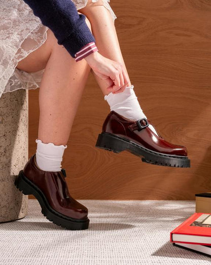 Dr Martens Rejena Mary Jane - Cherry Red