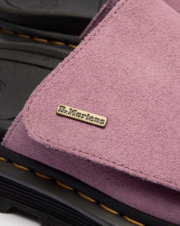 Dr Martens Zebzag Slides - Dusty Rose