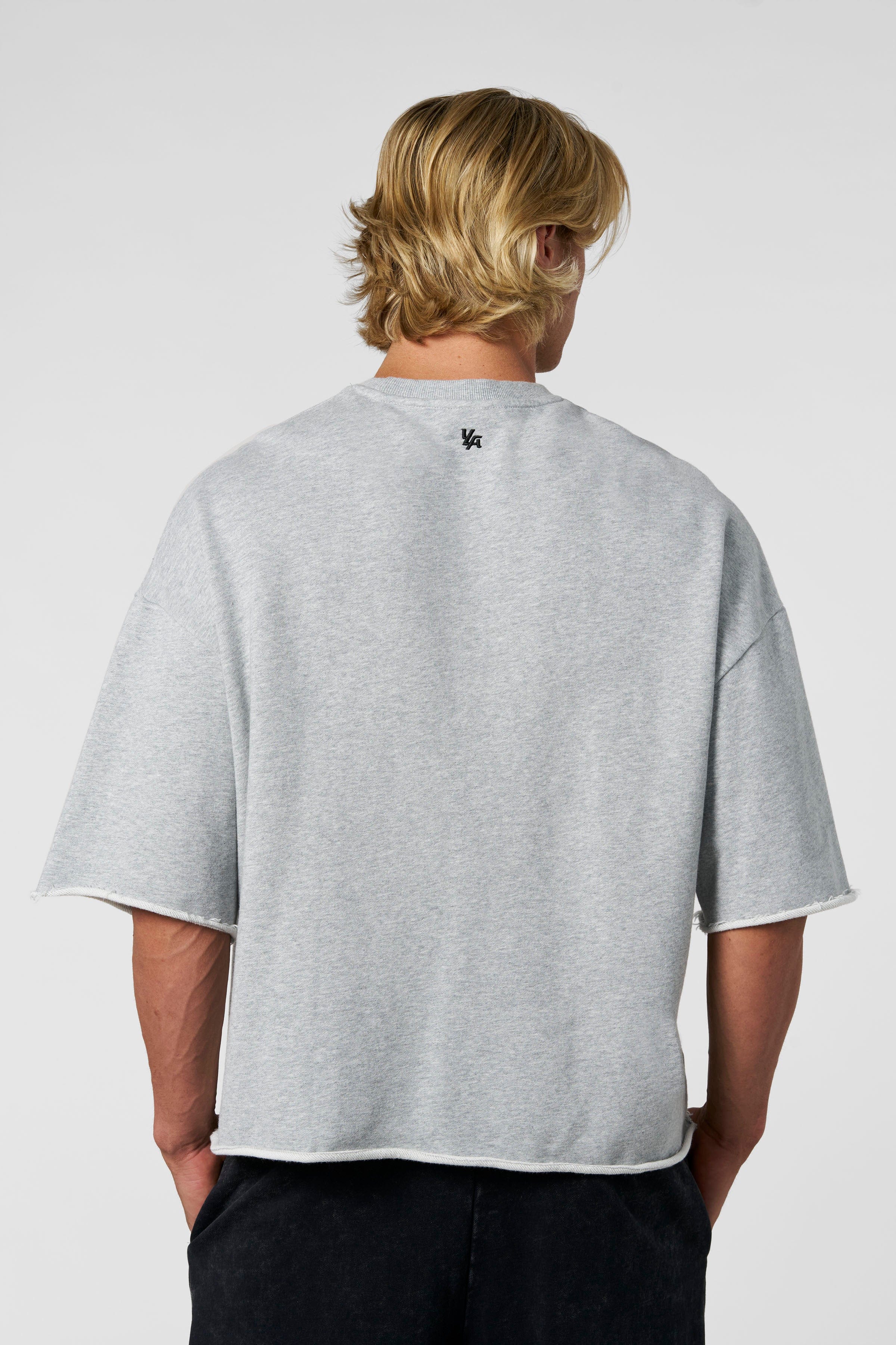 YoungLA 4242 - Terry Oversized tee Heather Grey