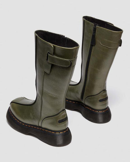 Dr Martens Buzz Hi - Olive Green