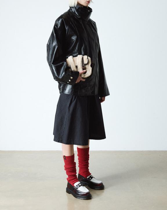 Dr Martens Penton Heart - Cherry Red & White
