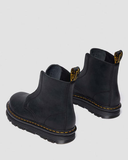 Dr Martens Zebzag Laceless - Black