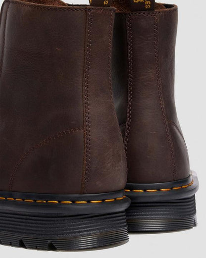 Dr Martens Zebzag Laceless - Dark Brown