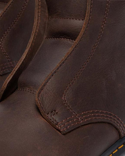 Dr Martens Zebzag Laceless - Dark Brown