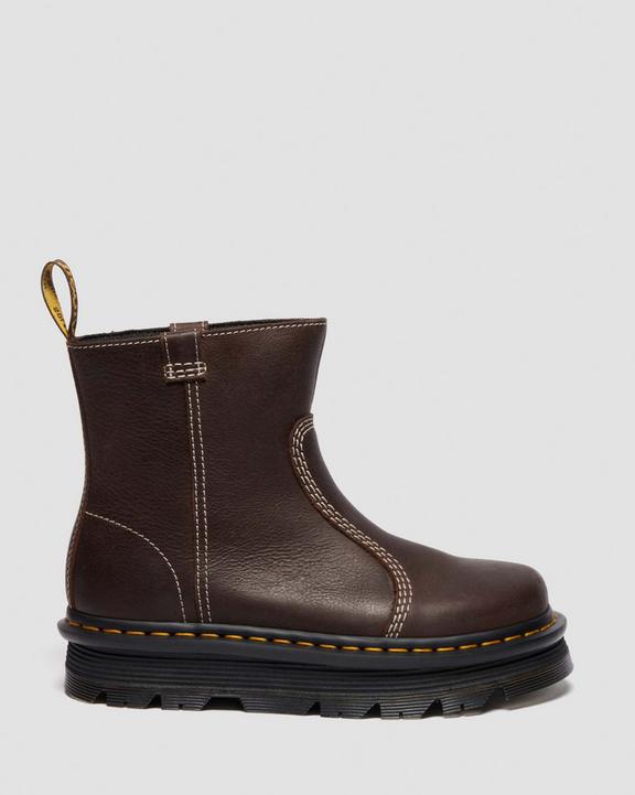 Dr Martens Zebzag Rigger - Dark Brown