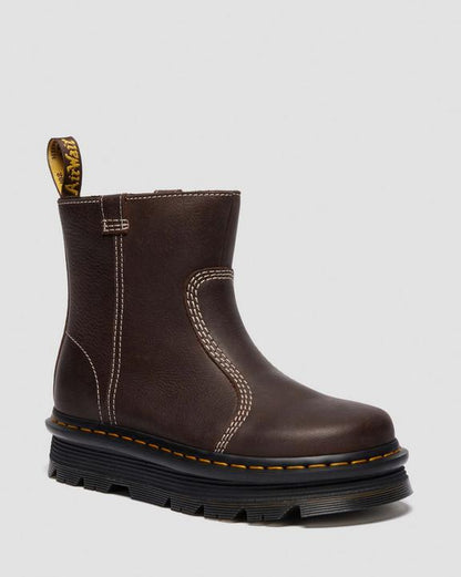 Dr Martens Zebzag Rigger - Dark Brown