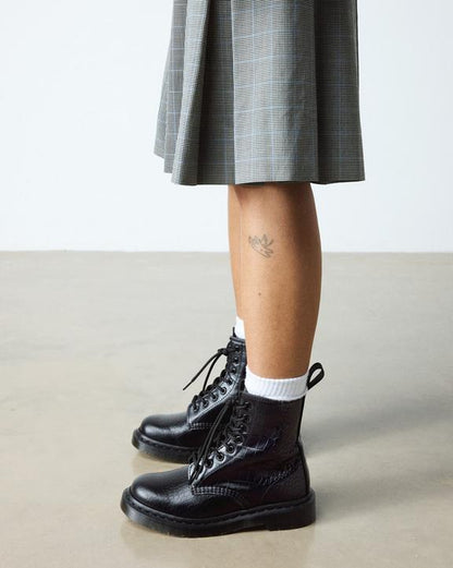 Dr Martens 1460 Croco - Black